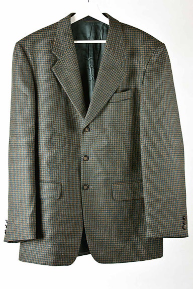 Miesten vintage irtotakki kolmella napilla