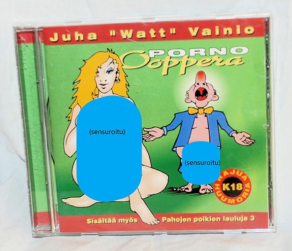 Juha ”Watt” Vainio P****-OOPPERA cd