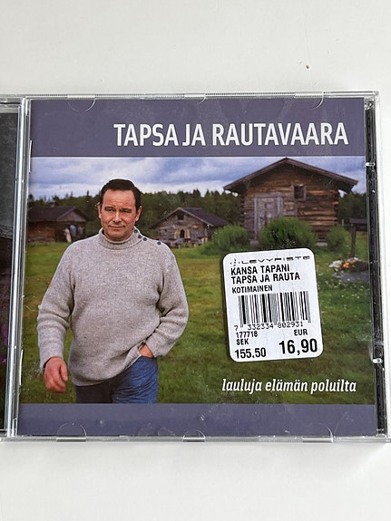 Tapsa ja Rautavaara lauluja  elämän poluilta. Voidaan postittaa