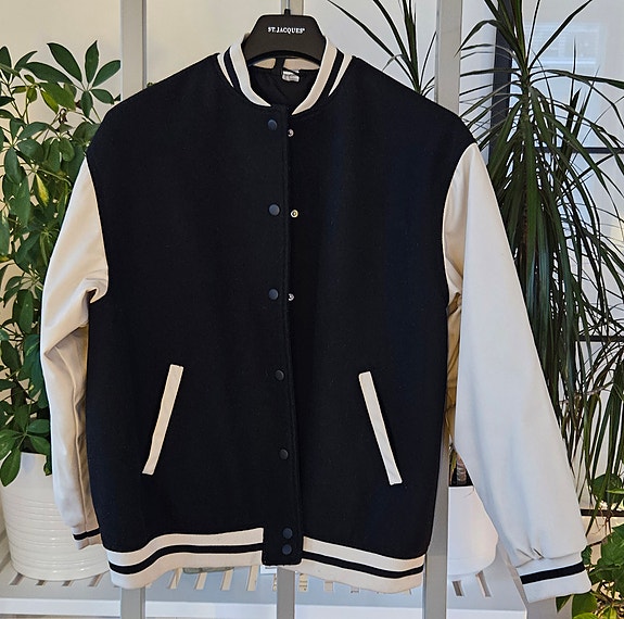 H&M baseball-takki, M (reilu)