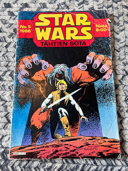 Star Wars Tähtien sota sarjakuvalehti No 5 1986