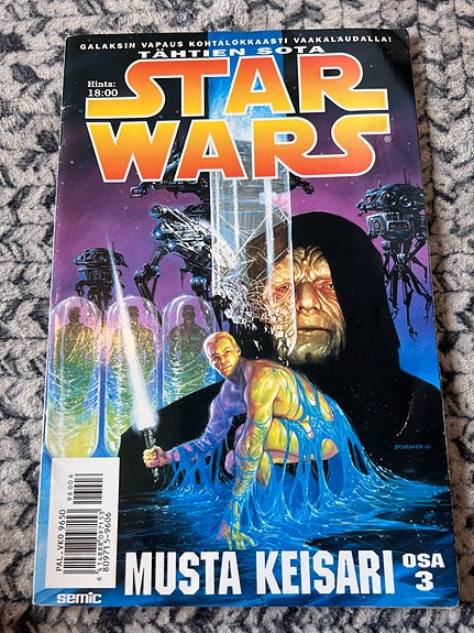 Star Wars osa 3 sarjakuvalehti suomeksi