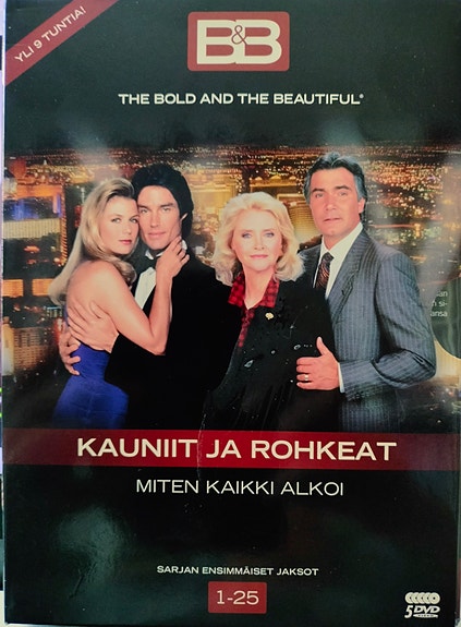 Kauniit ja Rohkeat 1-25 dvd