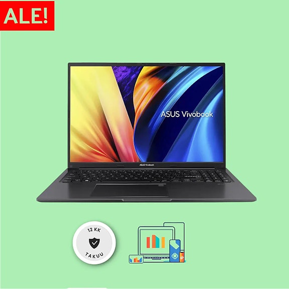 Asus Vivobook 16 16GB 512GB Ryzen 7  +12KK Takuu