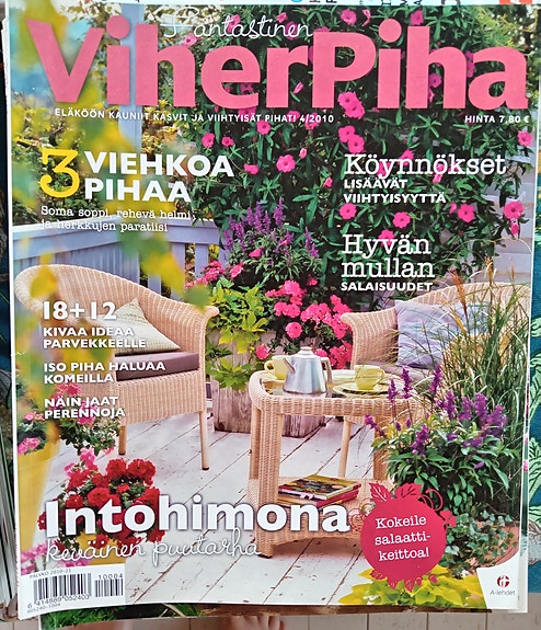 Viherpiha lehtiä 21 kpl vuosilta 2009-2011