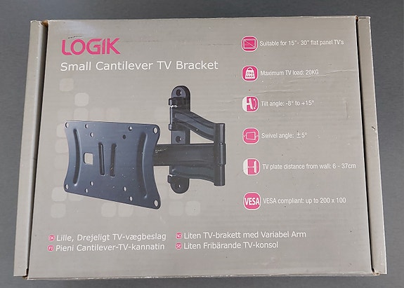 Logik Small Cantilever TV-seinäteline 10–32"