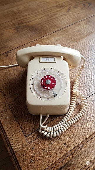 Vanha L M Ericsson puhelin📞