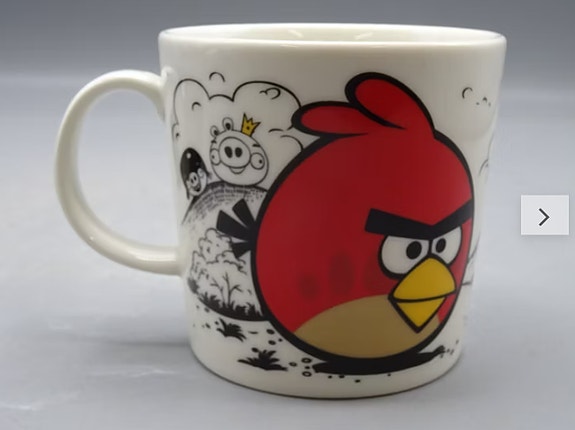Angry birds harvinainen muki