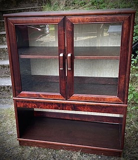 Myydään tyylikäs vintage-vitriini / modulaarinen hyllykkö (1960/70-luku)