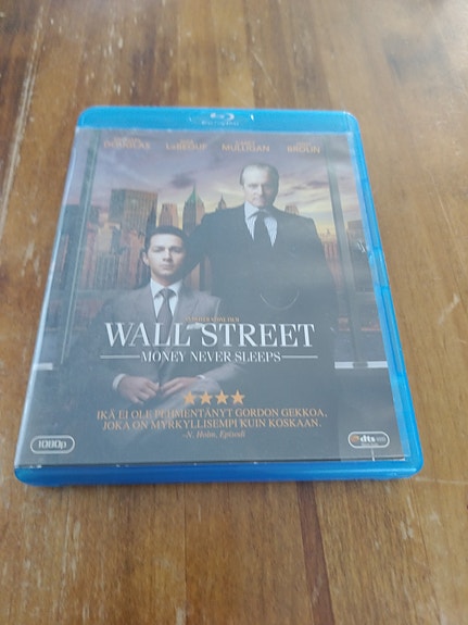 Wall Street: Money Never Sleeps Blu-ray-elokuva