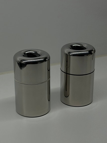 Stelton pippuri- ja suolamylly setti 70-luvulta