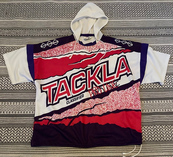 Tackla lyhythihainen 90’s retro-huppari koko XL