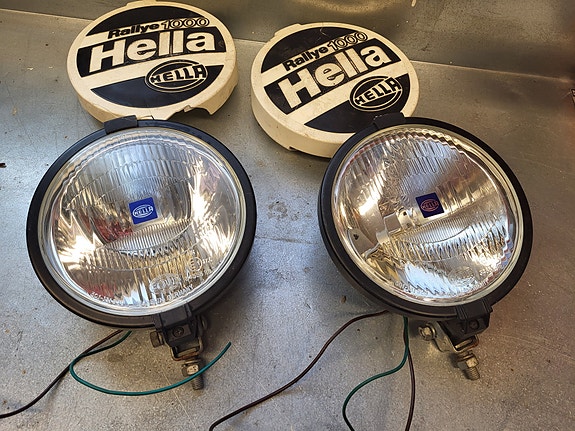 Hella Rallye 1000, halogen