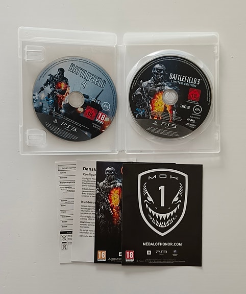 Battlefield 3+4, Ps3