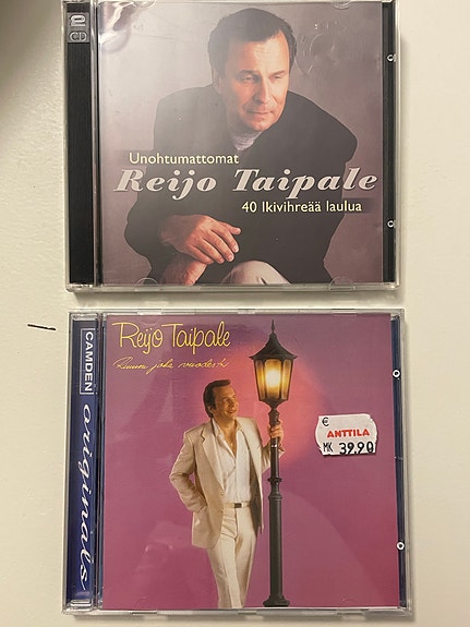 REIJO TAIPALE cd levyt. (Soittamattomia)