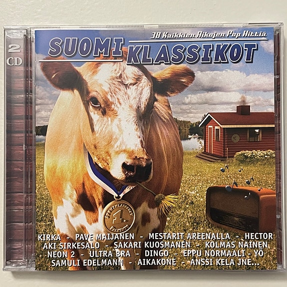 SUOMI KLASSIKOT 2CD 38 kaikkien aikojen hittiä.
