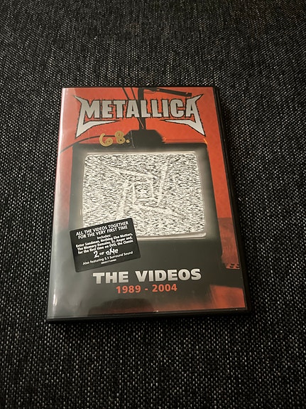 Metallica The Videos 1989–2004 DVD