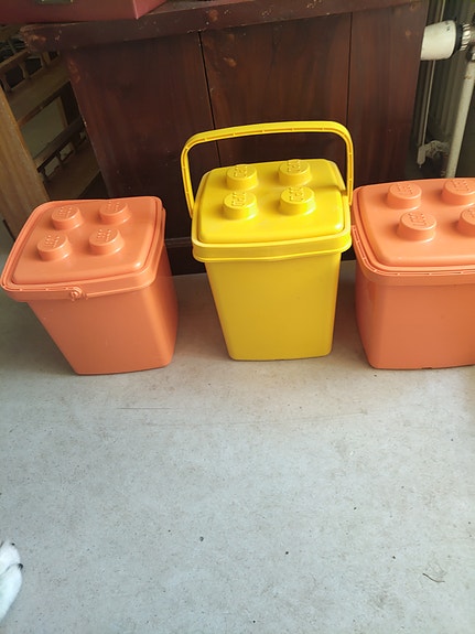 Duplo Lego laatikot (retro, 90-luvulta)