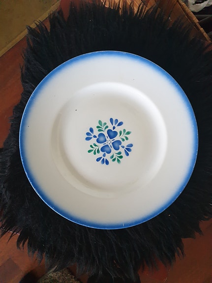 Vanha Arabian tarjoilulautanen