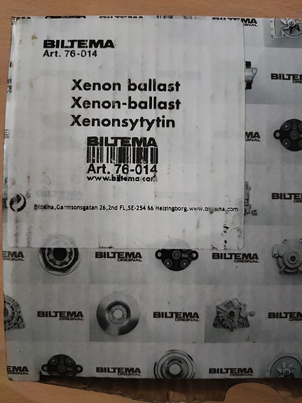 Volvo xenon sytytin
