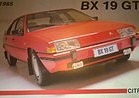 Citroen BX myyntiesite vuodelta 1984