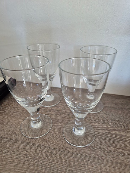 4kpl jalalliset juomalasit