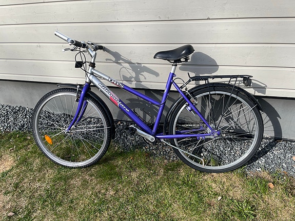 DBS naisten kaupunkipyörä 26" M violetti