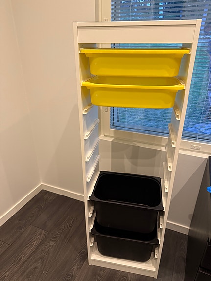 Ikea Säilytyskokonaisuus+laatikot
