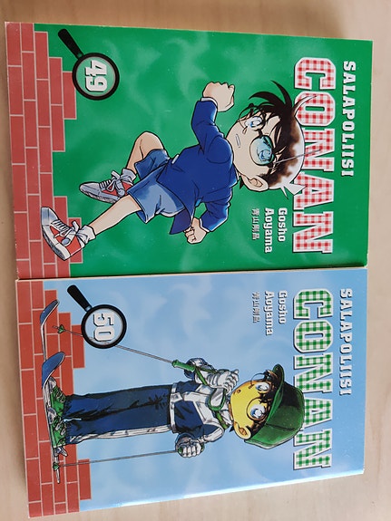 Salapoliisi Conan Manga 49-50 Suomeksi