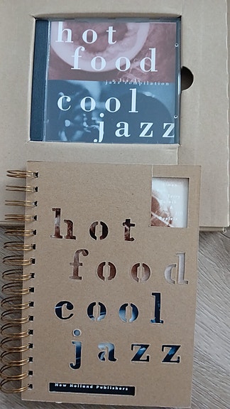 Hot Food Cool Jazz keittokirja ja cd