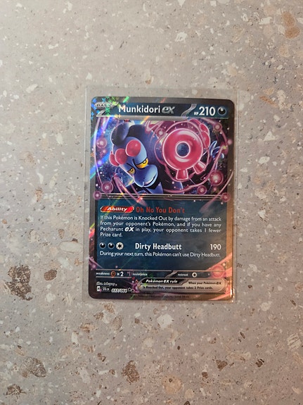 Munkidori EX - Pokemon, Shrouded Fable