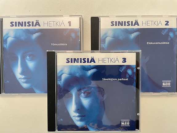 SINISIÄ HETKIÄ 3CD Klassista 4 tuntia. Yö-ja elokuva, Säveltäjien parhaat