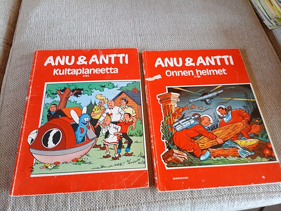 Anu ja Antti sarjakuvat