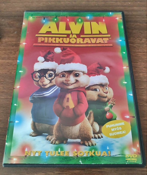 Alvin ja pikkuoravat (DVD, Suomijulkaisu)