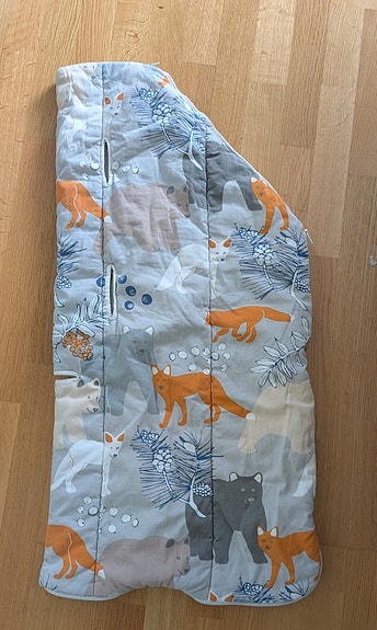 Äp-makuupussi viisipistevyörei'illä