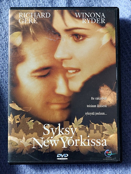 Syksy New Yorkissa dvd