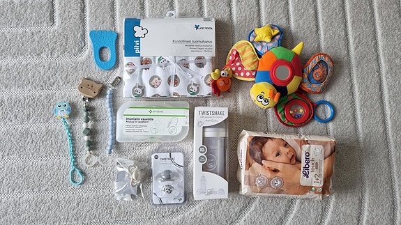 Vauvan tarvikkeita
