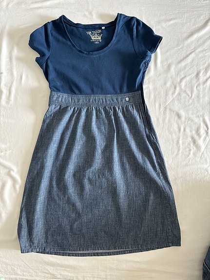 Tom Tailor Denim-tyylinen Mekko koossa 40