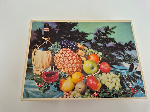 Vintage - Fazerin pahvinen suklaarasia