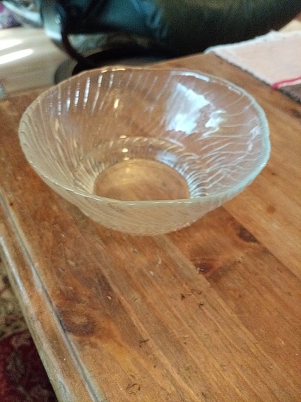 Iittala "Kuura" jälkiruokakulhot / lasikulhot - Tapio Wirkkala