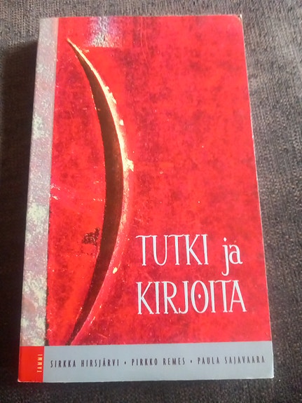 Tutki ja kirjoita -kirja