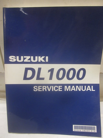 suzuki DL1000 v-storm korjausopas