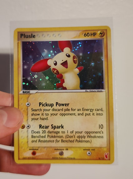 Plusle 6/12 holo Pokemon kortti | Tori