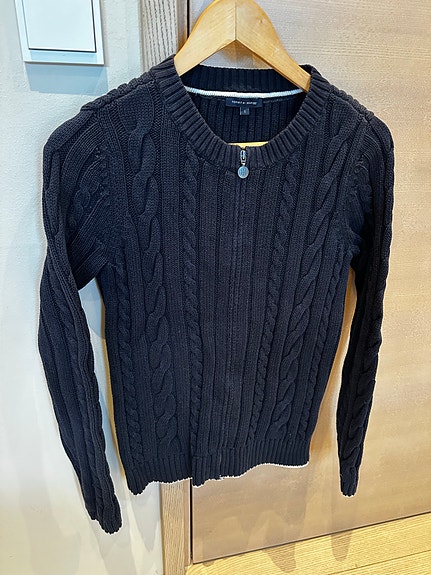 Tommy Hilfiger neuletakki S laivastonsininen puuvilla