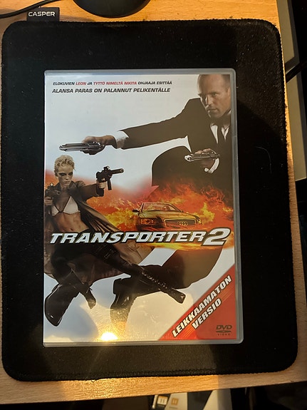 Jason Statham: "Transporter 2", DVD-elokuva, leikkaamaton versio