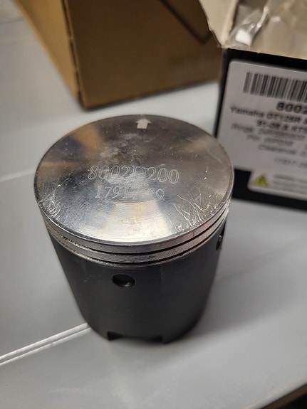 Yamaha DT125R wössner mäntä 58 mm
