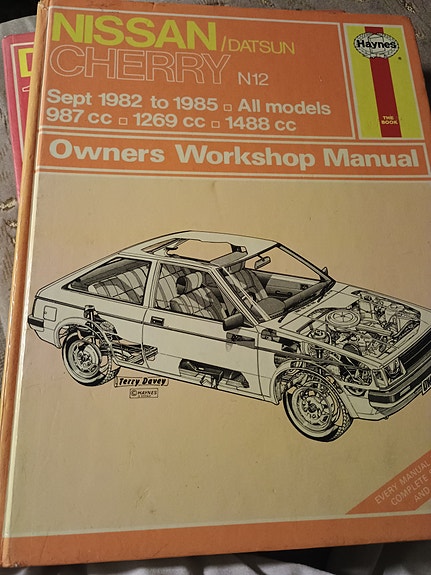 Nissan N12 korjausopas Datsun Cherry 82-85