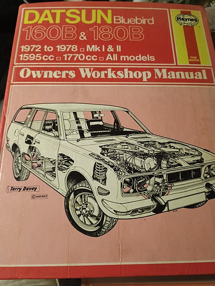 Nissan /Datsun 160B/180B/Bluebird korjausopas Haynes