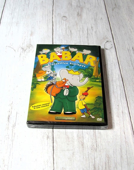 Babar Elefanttien kuningas -DVD *UUSI