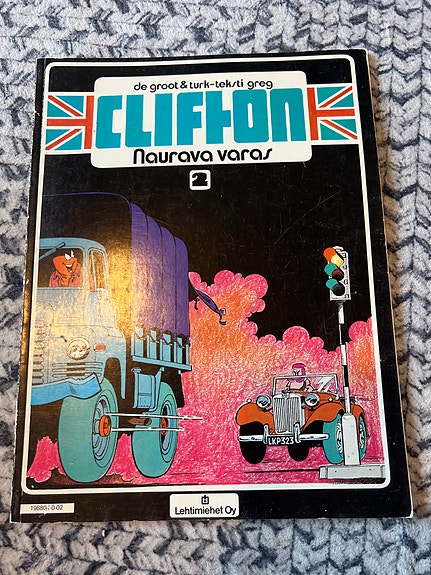 Clifton sarjakuva-albumit